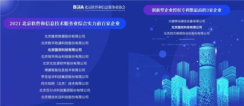 國(guó)雙雙榜題名！榮登2021北京軟件和信息服務(wù)業(yè)年度榜單，引領(lǐng)工業(yè)互聯(lián)網(wǎng)數(shù)據(jù)服務(wù)